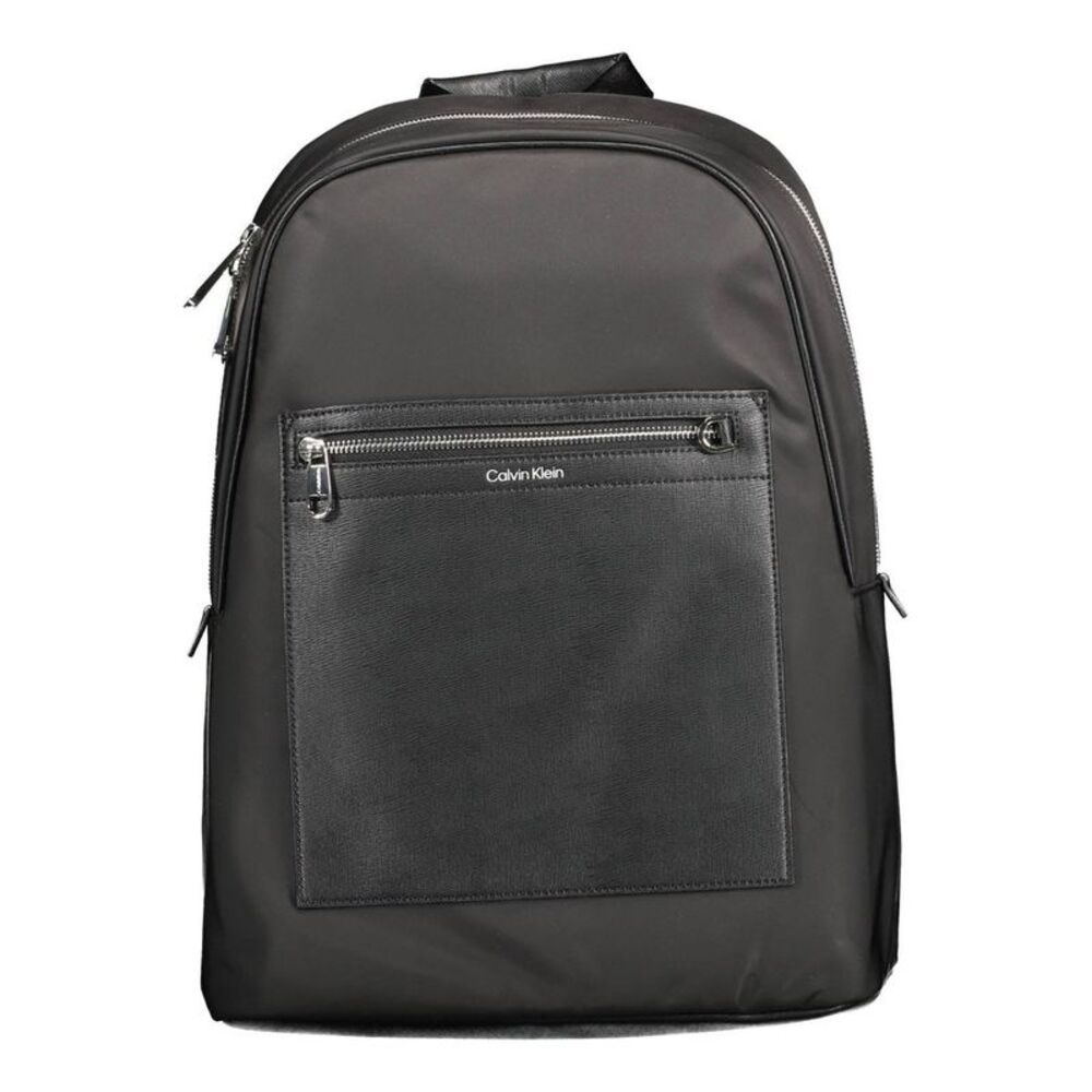Calvin Klein Black Polyester Men Men's Backpack